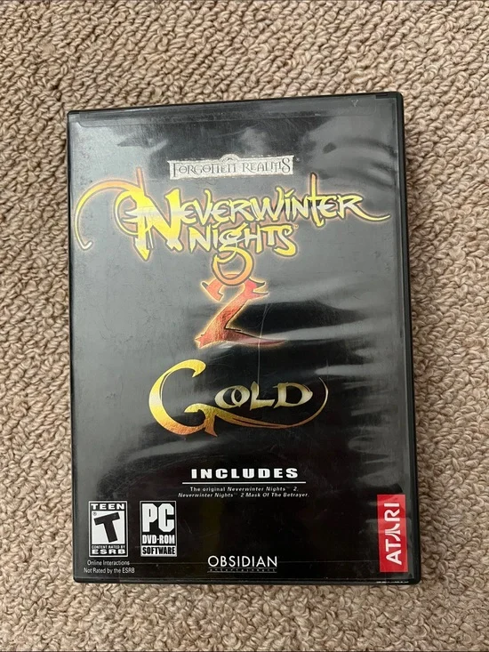Neverwinter Nights 2 Gold (Black) - Atari PC