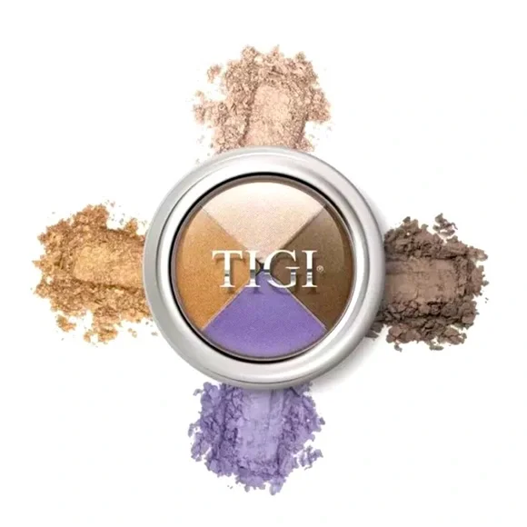 TIGI Purple Gold Cream Posh Eyeshadow High Density Quad