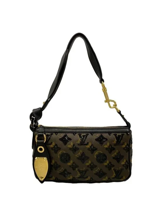 Louis Vuitton Handbag Monogram Eclipse Pochette Noir