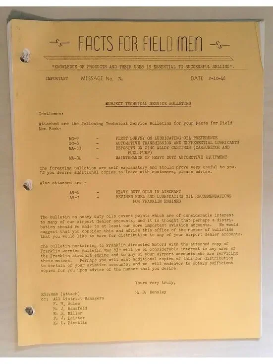 1948 Pure Oil Company 
