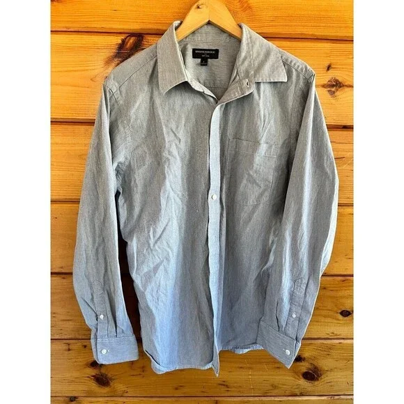 Banana Republic soft Wash Men’s Long Sleeve Shirt L