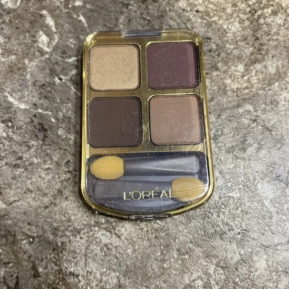 L'Oreal Soft‎ Effects EyeColour Shadow Quad Earthstone Sealed, Rare Loreal