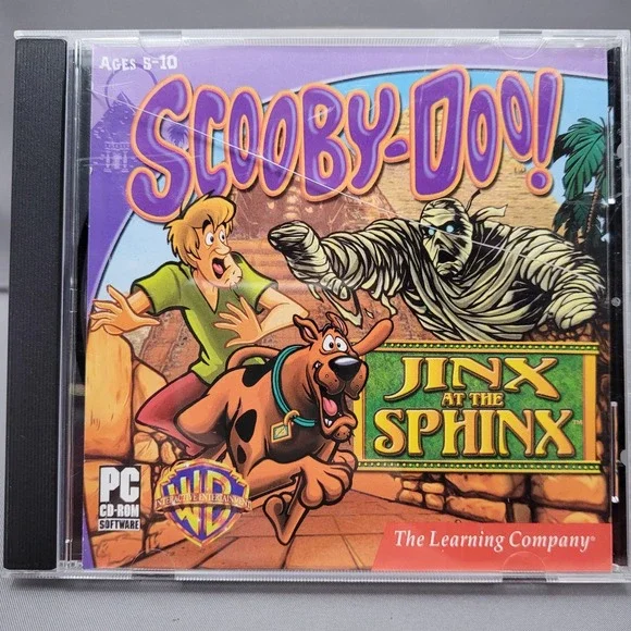 Scooby-Doo! Jinx at the Sphinx by The Learning Company (PC CD-ROM, 2004)