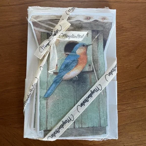 NWT Hallmark Nature's Sketchbook by MARJOLEIN BASTIN VTG Stationary Note Cards