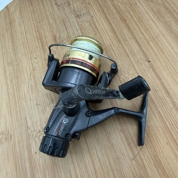 Vintage Quantum QL3 Long Stroke Spinning Fishing Reel Works‎