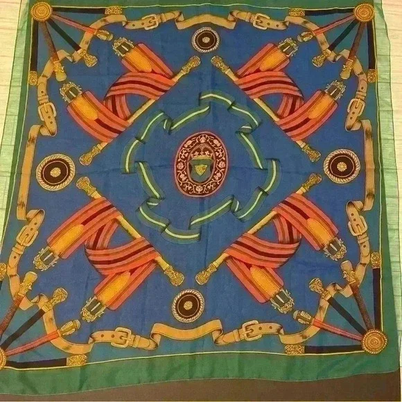 *not for sale* Vintage El Corte Ingles belt buckle scarf