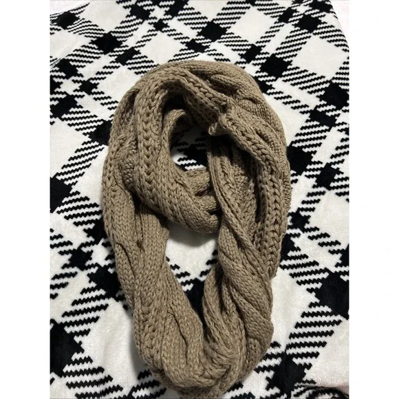 Infinity Brown Scarf
