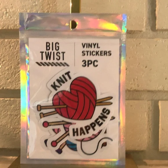 Vinyl Stickers - Knit Happens