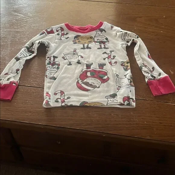 Carter's Red and White Pajama Top