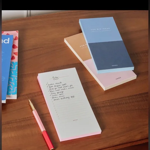 PAPIER SET OF 3 NOTEPADS