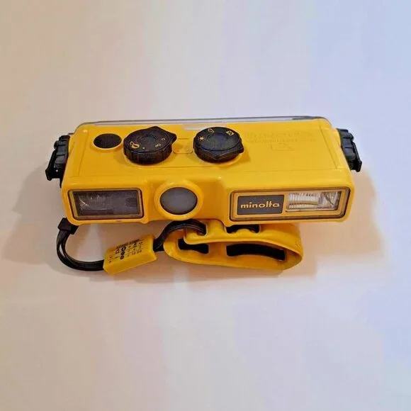 Minolta Weathermatic 110 A Underwater Film Camera Diving Camera