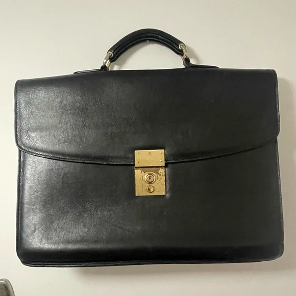 MARK CROSS Vitage leather briefcase