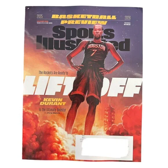 Sports Illustrated Magazine November 2025 NBA Basketball Preview Kevin Durant