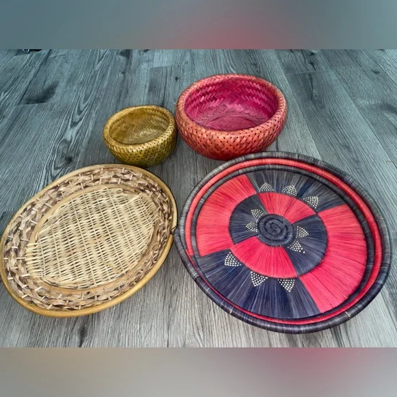 Vintage Basket‎ Bundle - 4 total