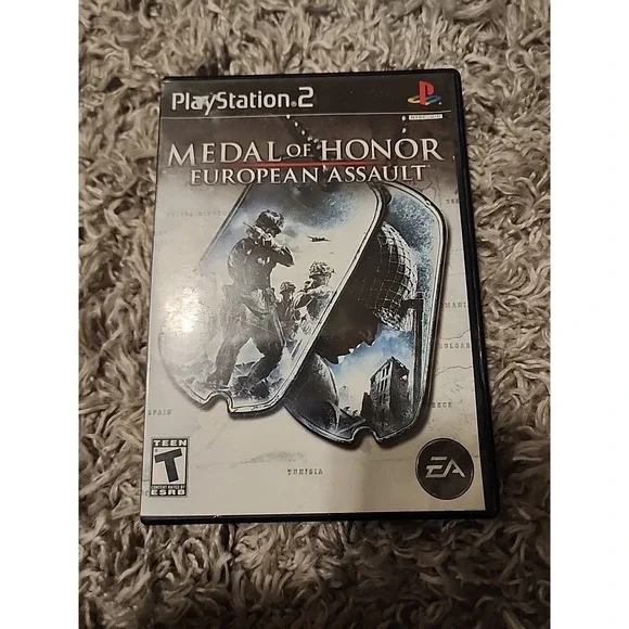 Medal of Honor European Assault PlayStation 2‎ PS2.