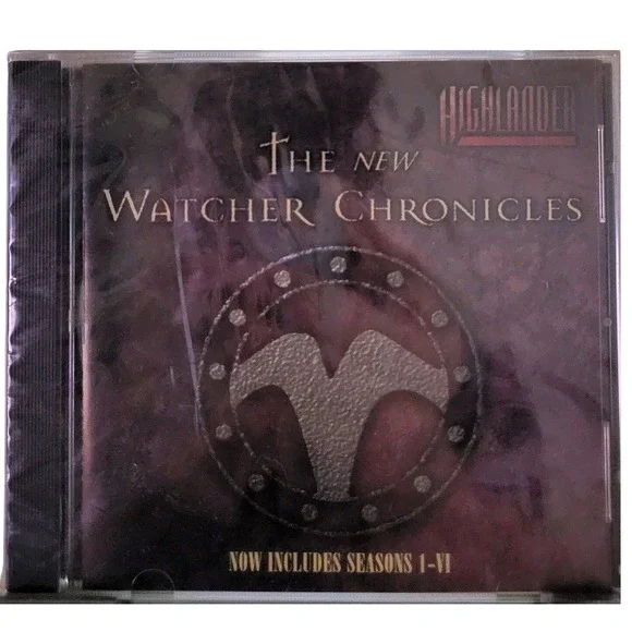 Vintage Highlander The New Watcher Chronicles PC Mac CD ROM 1998 New Sealed