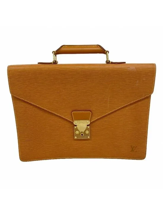 Louis Vuitton Business Bag Epi Serviette Conseil Cipango Gold