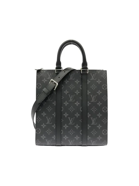 Louis Vuitton Monogram Eclipse Sac Plat Cross
