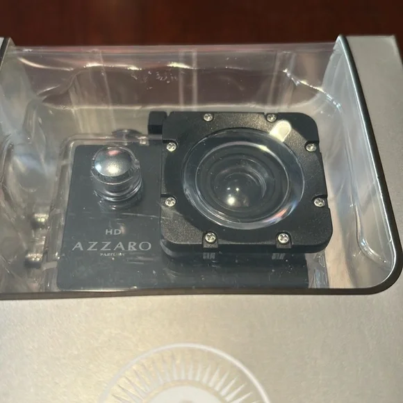 Azzaro Parfums HD sports cam waterproof camera NWT