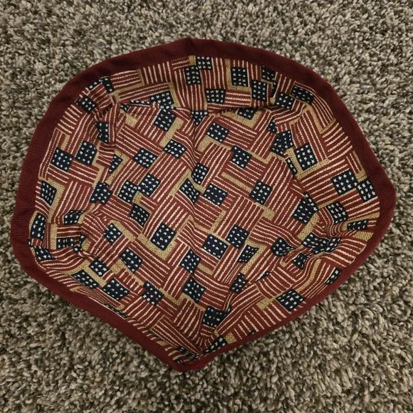 Longaberger Old Glory NEW Proudly American‎ Little Star Basket Liner ONLY