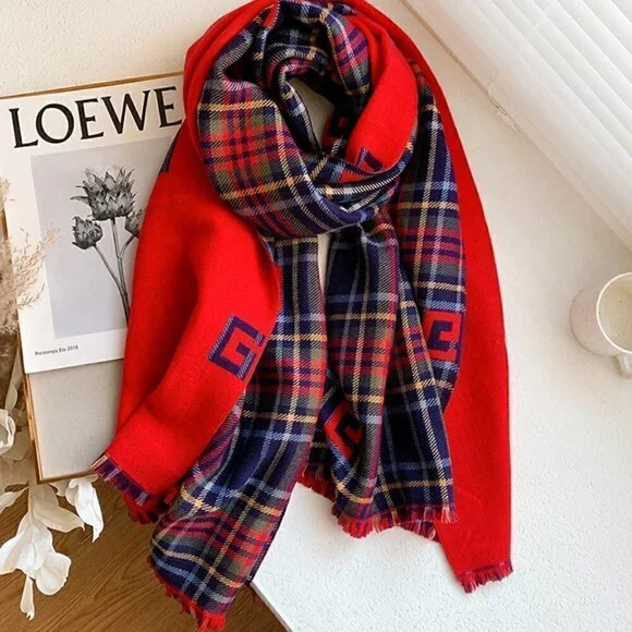Reversible Winter Scarf/Cashmere