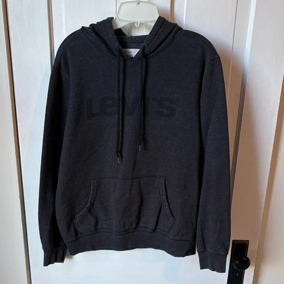 Levi's Charcoal Hoodie for‎ Men