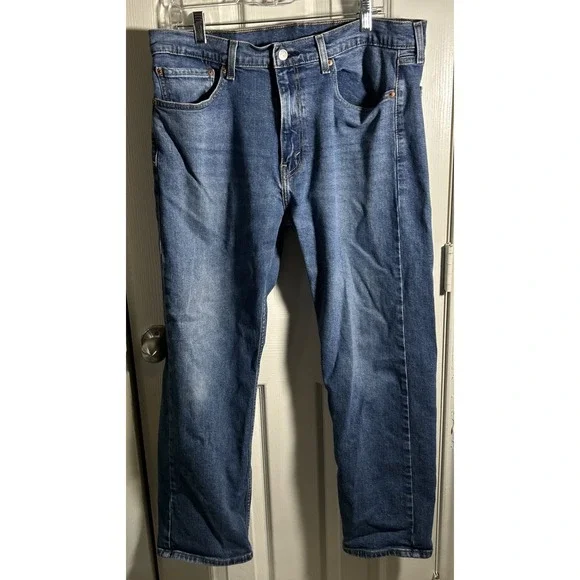 Levi's Men's 505 Regular Fit Straight Jeans‎ Blue 36