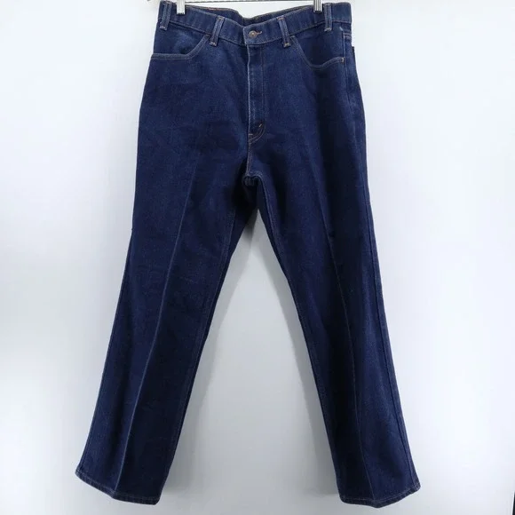 Levi's 554 Jeans Mens 31x29 Straight Leg Late 70s Orange Tab Good