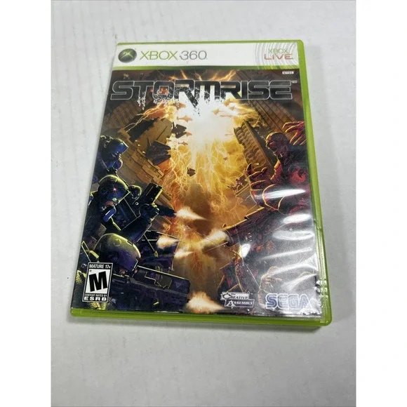 Stormrise (Microsoft Xbox 360, 2009) Complete w/ Manual‎ Tested Sega Strategy