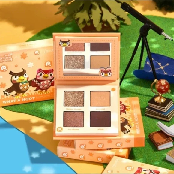 Colourpop x Animal Crossing Eyeshadow What a Hoot NWT