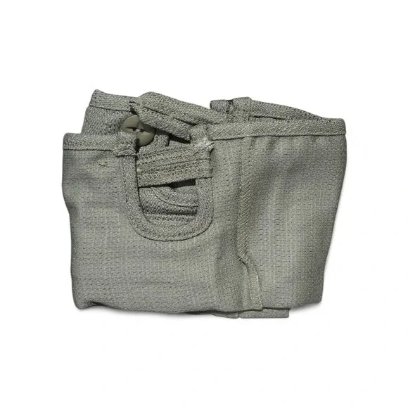 Longaberger SM Boardwalk Basket Liner Sage Green Button Closure New #2803187
