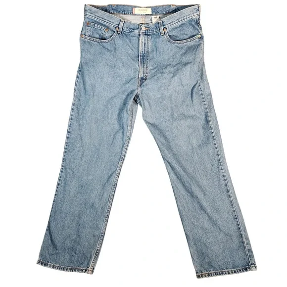 Levi's 550‎ Jeans Men's 40X30 Blue Relaxed Fit Light Wash Denim