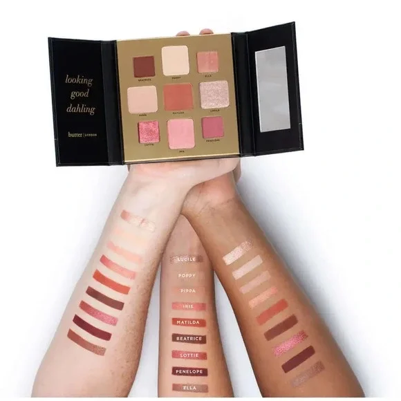 NWOT Butter London Teddy Girl 9-Pan‎ Eyeshadow Palette