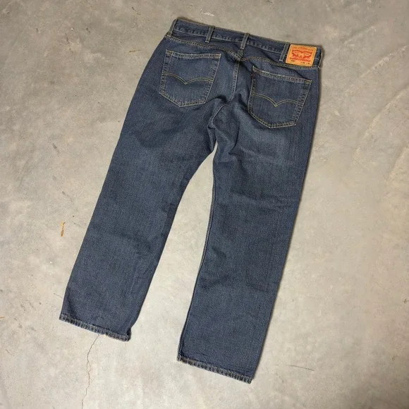 Levi's 559 Relaxed Straight Jeans Mens 38x30 Blue Baggy Casual Streetwear