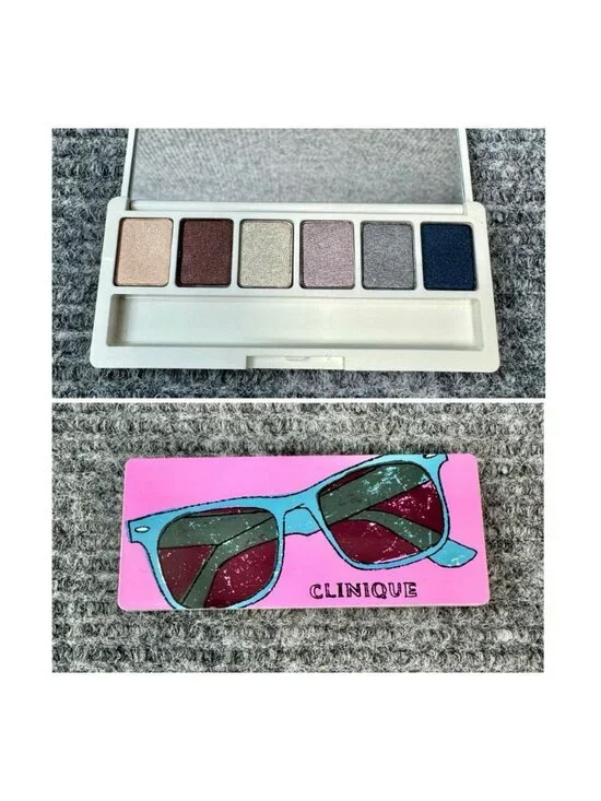 Clinique All About Shadow Eyeshadow Palette Smoke Mirrors Mink Mushroom Nightcap