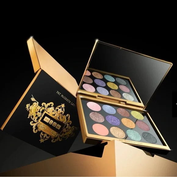 NEW PAT MCGRATH Gilded Nirvana mega eye shadow palette NIB