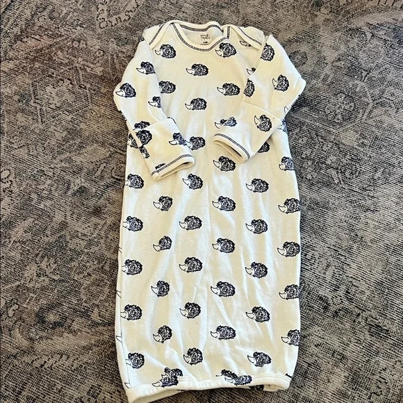 Cozy White‎ and Navy Kids Sleep Sack