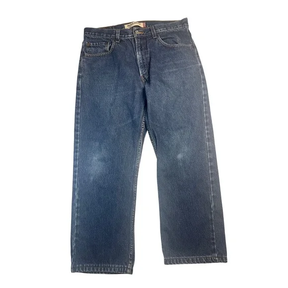 Levi's 505 Regular Fit Jeans Men 34x29 Blue Medium Wash Straight Leg Denim