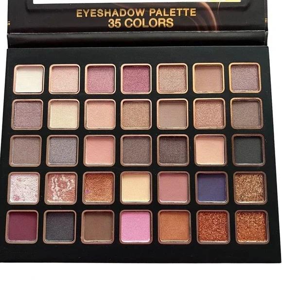 BELLAPIERRE COSMETICS ROCKY ROAD Eyeshadow Palette 35 COLORS 1.34 OZ Brand‎ New