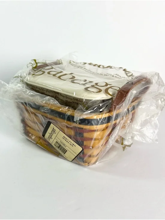 NEW Longaberger Proudly American MEDIUM BERRY Basket Protector Storage Solutions