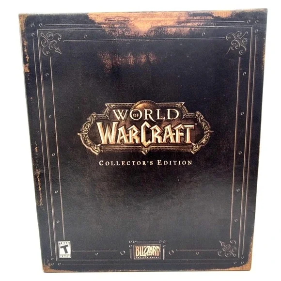 World of Warcraft Collector's Edition PC Boxed Set 2004 Complete See Description