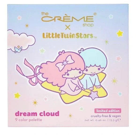 ✨ The Crème Shop x Little Twin Stars “Dream Cloud” 9-Color Eyeshadow Palette