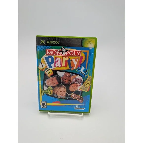 Monopoly Party (Microsoft Xbox, 2002) Complete Tested Working