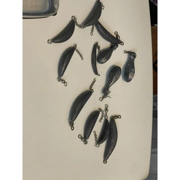 Lot Of 12 SPIN SINKERS