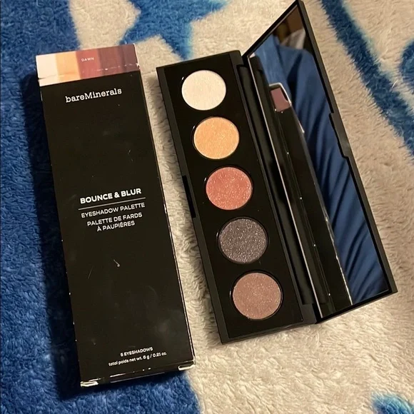 bareMinerals White and Orange Eyeshadow Palette