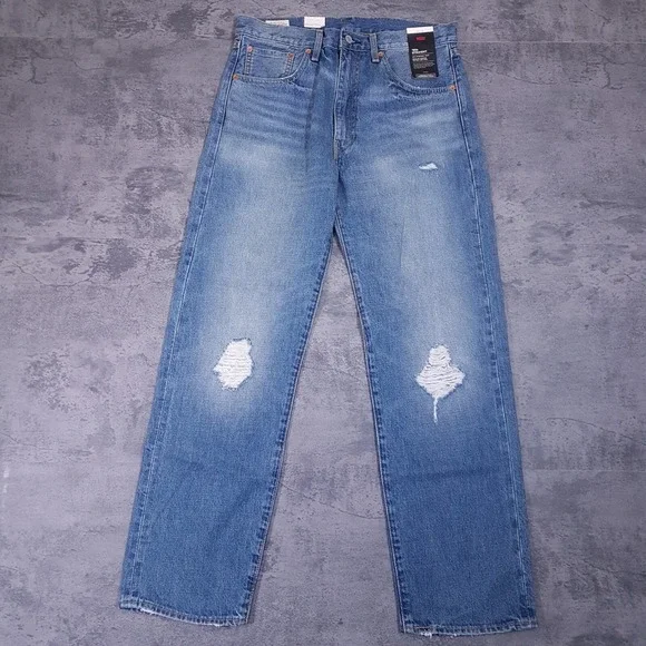 LEVI'S Lot 50's‎ Straight Premium Quality Selvedge Denim Jeans Mens Size 32x32