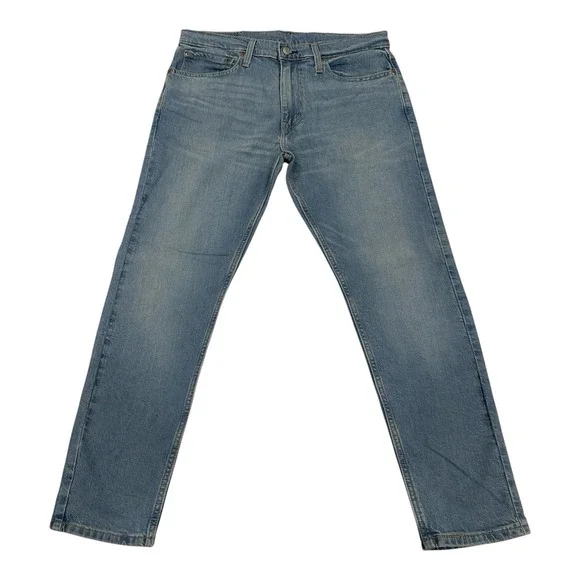 Levis 512 Slim Taper Mens Jeans Light Wash Blue Denim 34x30
