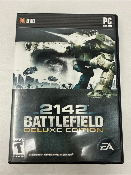 Battlefield 2142 Deluxe Edition PC Game DVD-ROM EA Sci-Fi Shooter