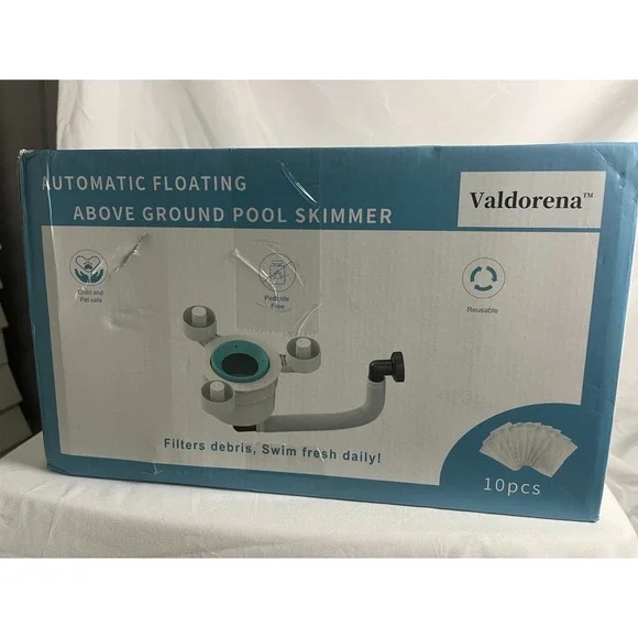 Valdorena Automatic Floating Turquoise Above Ground Pool NEW