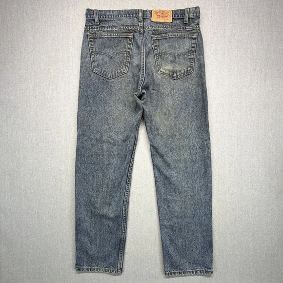 Vintage 80s Levi's 505 Jeans Mens 36x30 (Fits 34x29) USA Made 505 Blue 1985